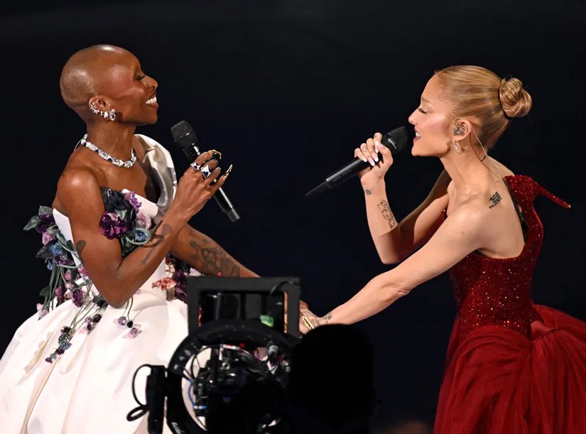 Ariana Grande & Cynthia Erivo Defy Gravity with Wicked Medley at Oscars
