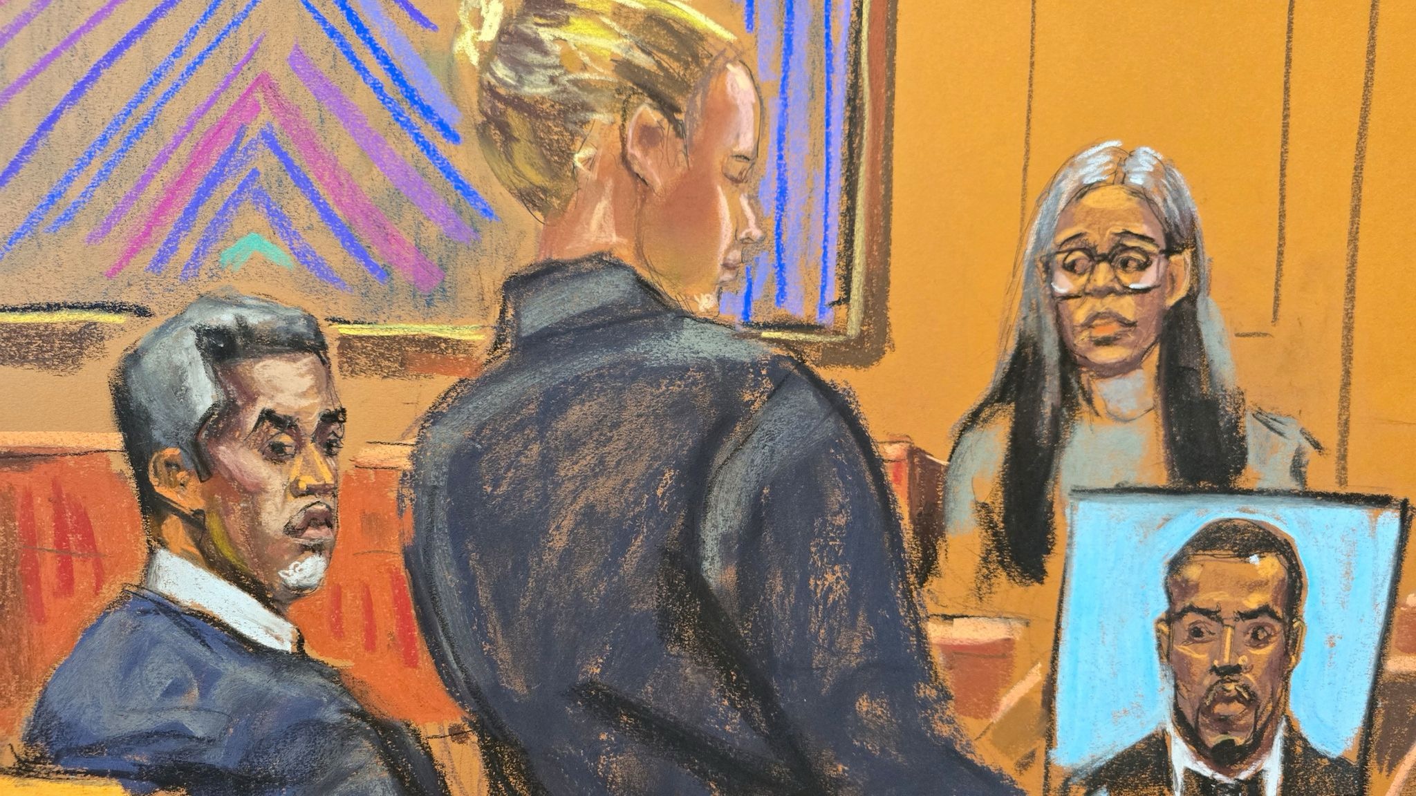 Cassie Ventura arriving at court for Diddy trial testimony, May 2025