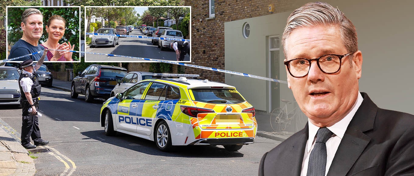 Keir starter house fire