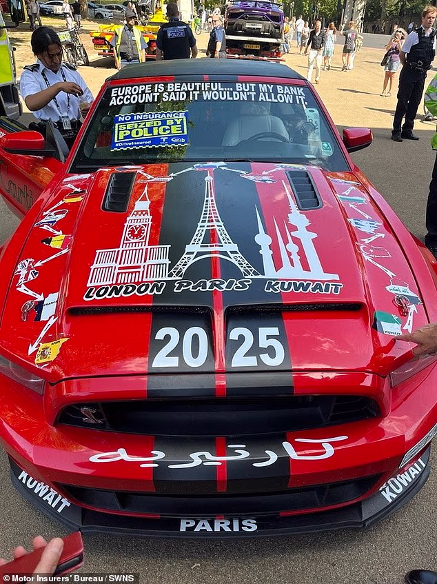 Over 70 Supercars Worth £7 Million Seized in London Crackdown