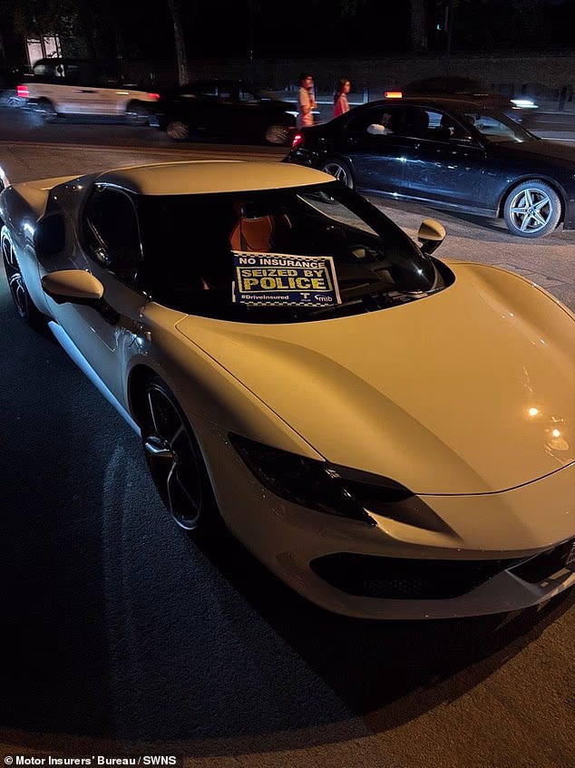 Over 70 Supercars Worth £7 Million Seized in London Crackdown