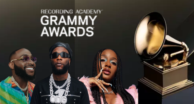 Davido, Burna Boy, Ayra Starr, Wizkid, and Omah Lay Earn Grammy Nominations as 2026 Nominee List Announced