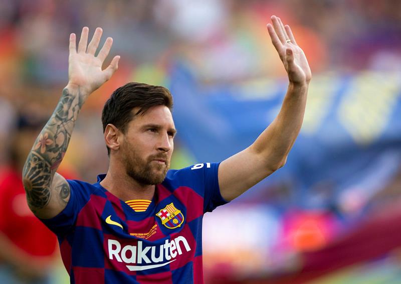 Messi hints at possible comeback after emotional return to Camp Nou