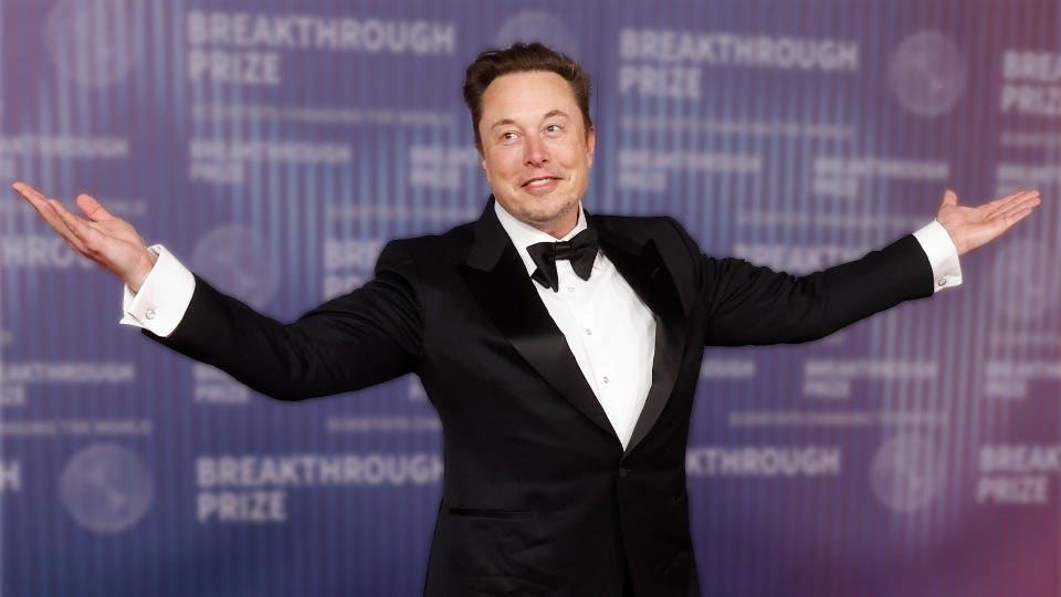 Elon Musk Just Became The First Person Ever Worth $677 Billion
