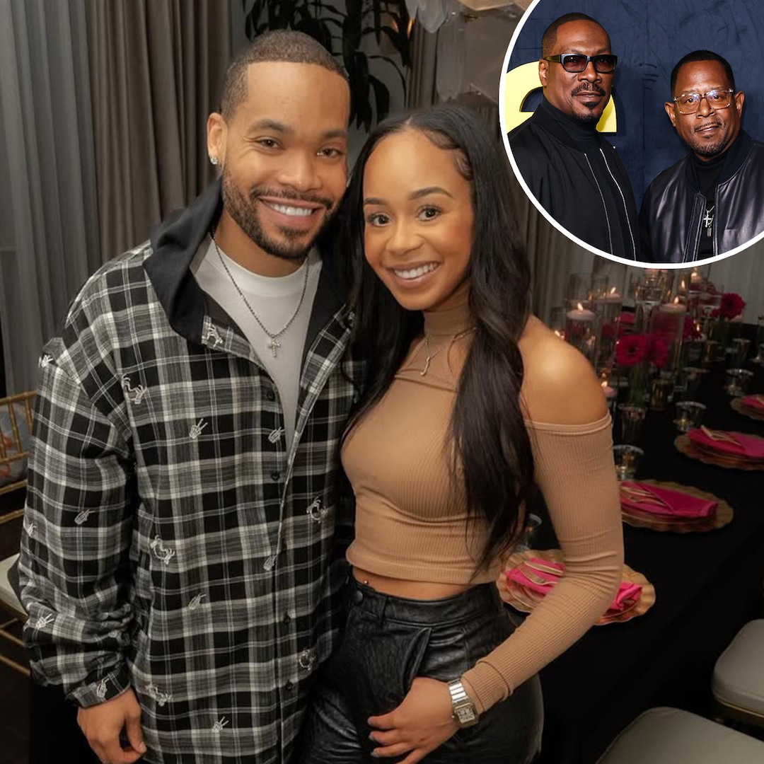 Eddie Murphy's son Eric and Martin Lawrence's daughter Jasmin expecting first child together