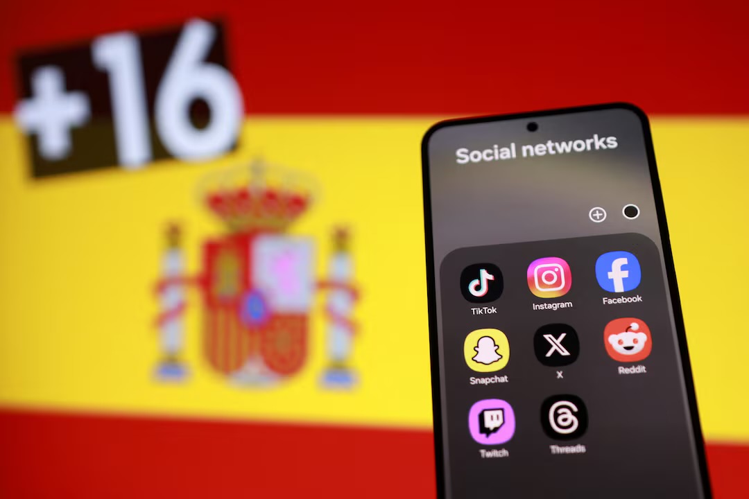 Spain moves to ban under 16’s from social media