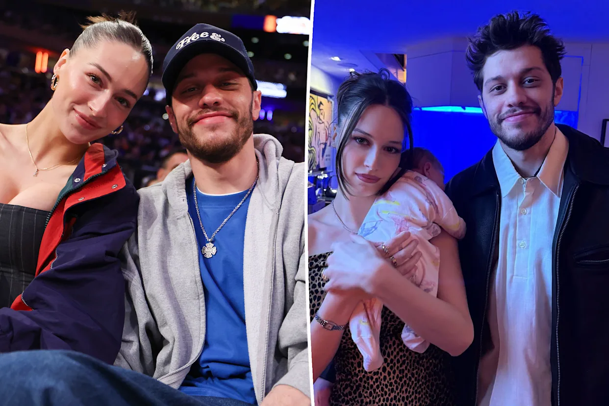 Pete Davidson and Elsie Hewitt